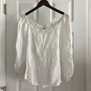 Anthropologie Off Shoulder Top